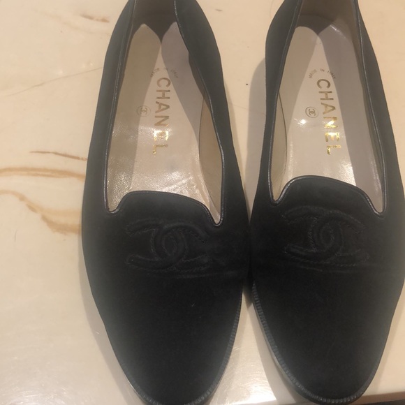 Chanel suede CC genuine classic flats - Picture 8 of 13